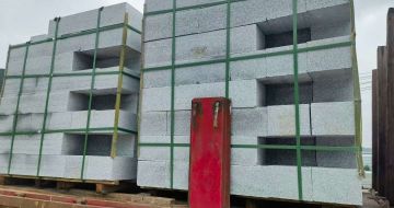 张掖 芝麻白花岗岩路沿石，平石，路侧石，马路牙子，路缘石，立缘石，平缘石等