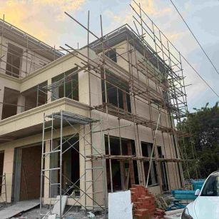 张掖 黄金麻荔枝面花岗岩外墙干挂