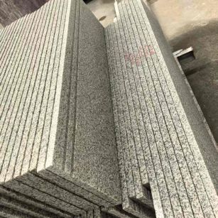 张掖 白麻荔枝面花岗岩楼梯踏步