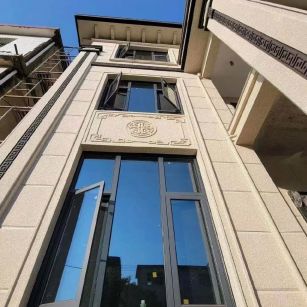 张掖 黄金麻荔枝面别墅外墙干挂效果展示