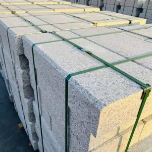 张掖 白麻花岗岩路沿石，马路牙子，路缘石，平石，立缘石等