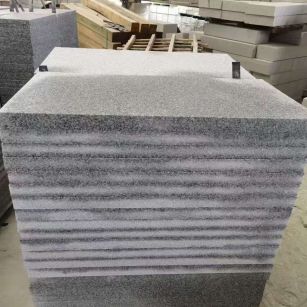 张掖 芝麻白5公分火烧地铺成品，900*400，规格可定制