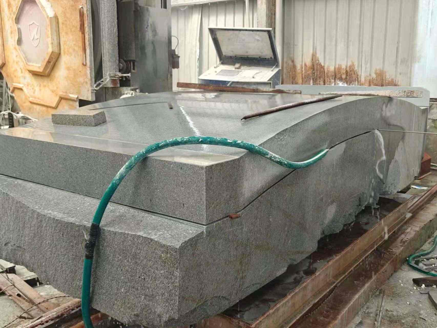 张掖 芝麻灰异型加工-拱桥