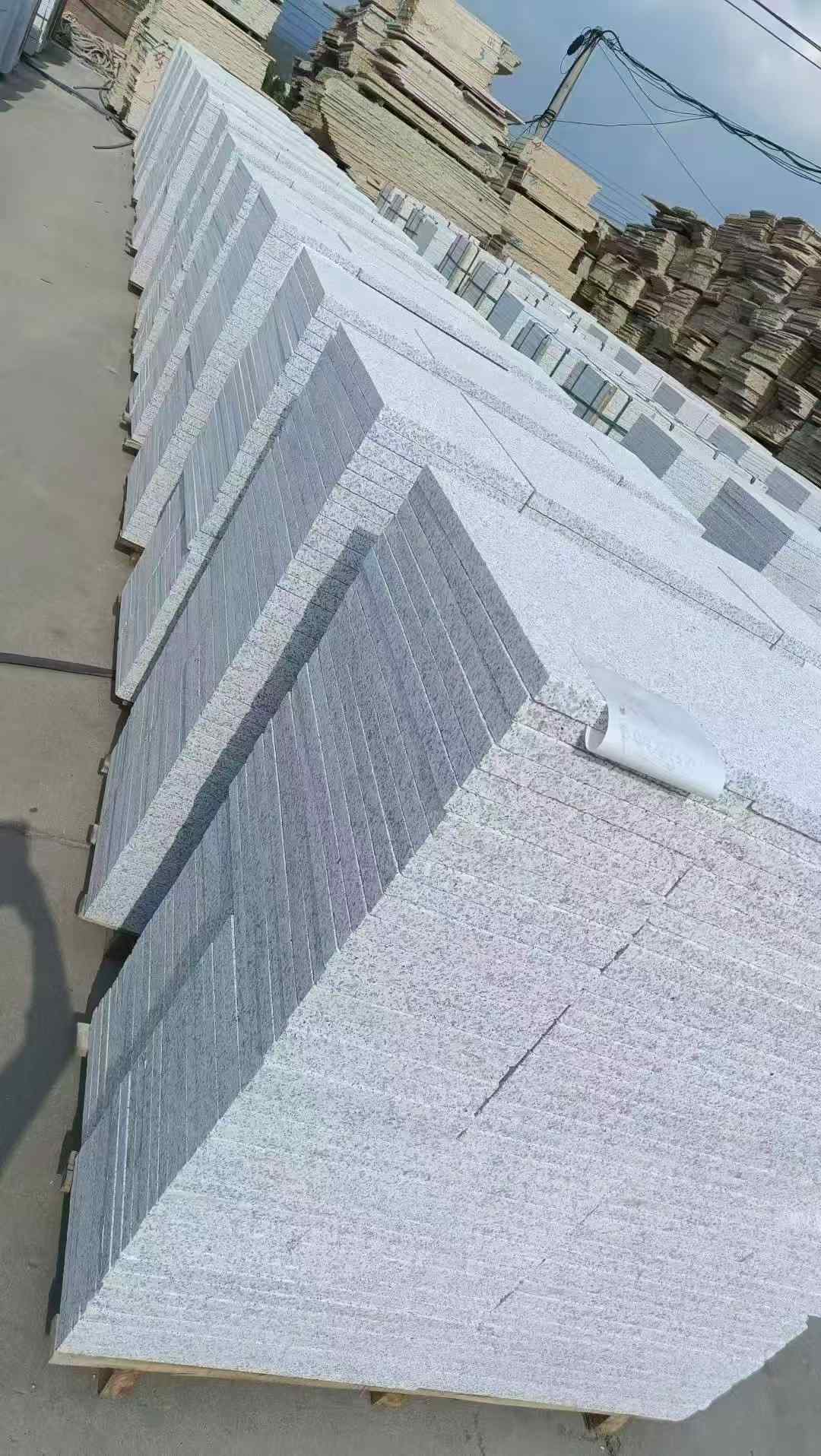 张掖 白麻荔枝面花岗岩地铺石