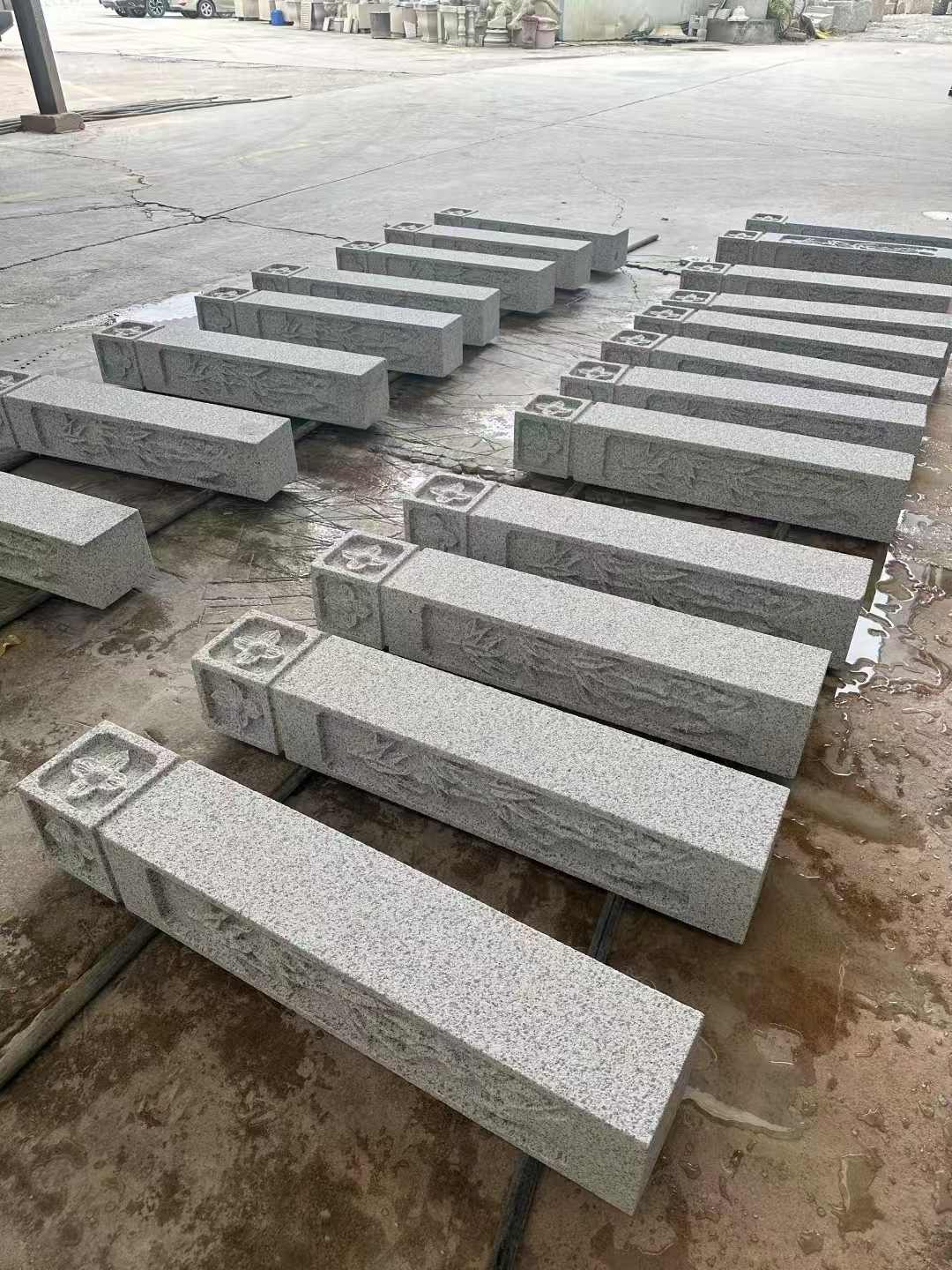 张掖 白麻方柱雕花防水