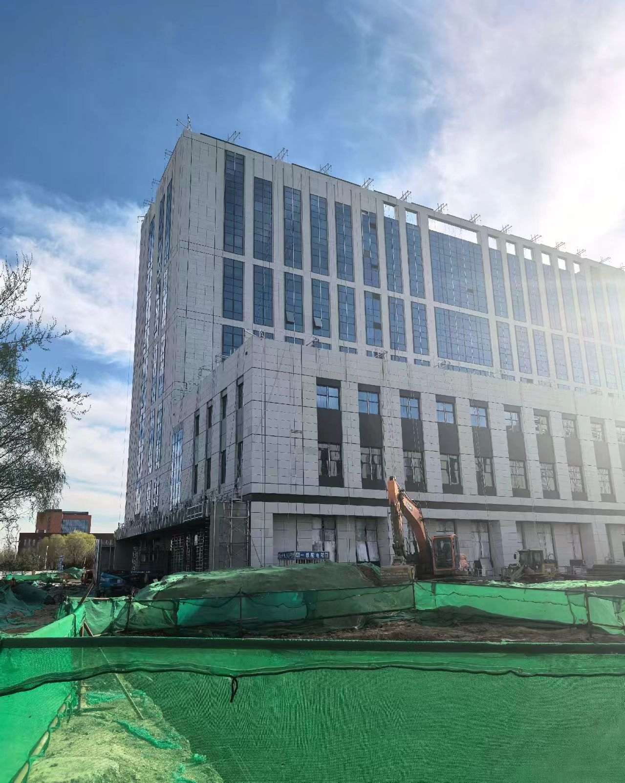 张掖 白麻花岗岩石材外墙干挂